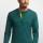 Термофутболка з довгим рукавом Icebreaker Driffter LS Henley MEN pine/chartreuse M (101 084 401 M) + 4